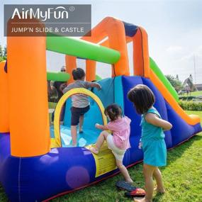 img 2 attached to 🏞️ Unleash Fun Outdoors with AirMyFun Bouncing Jumping Climbing Equipment