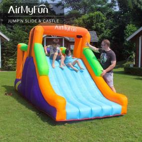 img 3 attached to 🏞️ Unleash Fun Outdoors with AirMyFun Bouncing Jumping Climbing Equipment