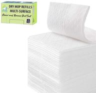 guay clean sweeper disposable dry mop pad refills for multi-surface floor mopping and cleaning, 11.6 x 8 inches, pack of 32 logo