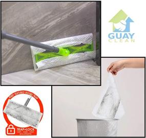 img 1 attached to Guay Clean Sweeper Disposable Dry Mop Pad Refills for Multi-Surface Floor Mopping and Cleaning, 11.6 x 8 Inches, Pack of 32