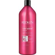 💇 redken color extend shampoo: cleansing solution for vibrant color-treated hair, leaving it silky & shiny logo
