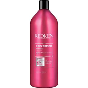 img 4 attached to 💇 Redken Color Extend Shampoo: Cleansing Solution for Vibrant Color-Treated Hair, Leaving it Silky & Shiny