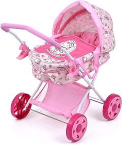 img 4 attached to 🐱 SEO-Friendly Hello Kitty Stroller for Dolls