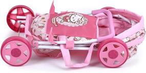 img 2 attached to 🐱 SEO-Friendly Hello Kitty Stroller for Dolls