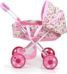 img 3 attached to 🐱 SEO-Friendly Hello Kitty Stroller for Dolls