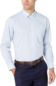 img 3 attached to 👔 Wrinkle Resistant Men's Shirts: Amazon Essentials Standard Regular Fit - Shop Now!