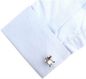 img 1 attached to Mens Drum Music Cufflinks Birthday