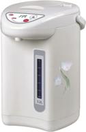 🌡️ spt off white hot water dispenser with dual-pump system (3.2l), compact size: 10.2 x 10.2 x 13.4 inch logo