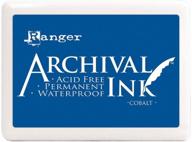 🔷 ranger archival jumbo ink pad #3-кобальт: яркая и долговечная краска для всех ваших творческих нужд логотип