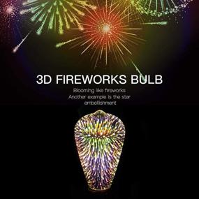 img 2 attached to Vibrant Multicolored Firework Decorative Christmas Decoration for Festive Ambiance