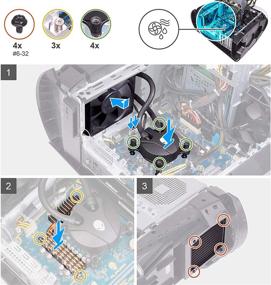 img 3 attached to Замена теплоотвода VRM Dell Alienware Aurora R11 R12: модуль термического охлаждения Deal4GO - 0N1C1D N1C1D