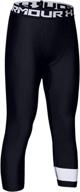 under armour heatgear printed leggings: boys' active clothing for performance logo