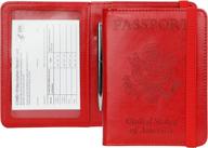 🔒 обезопасьте свои поездки с gdtk кожаным держателем паспорта и аксессуарами для блокировки! логотип
