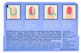 img 3 attached to Легко достигните безупречные маникюры с помощью средства Edge Perfection Easy Peel Polish Barrier.