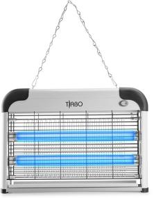 img 2 attached to Tiabo Bug Zapper: Powerful 20W Indoor/Outdoor Electric Insect Killer for Mosquitoes, Flies, and Pests