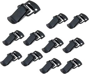 img 4 attached to Rannb Toggle Latch Mini Size Stainless Steel 10pcs for Toolbox, Cases, Chests - Reliable and Durable Latch Mechanism