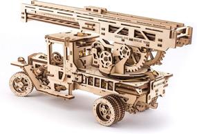 img 2 attached to 🚒 UGears Fire Truck Wooden Model