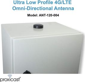 img 3 attached to 📶 Verizon, AT&T, T-Mobile Ultra Low-Profile 3G / 4G LTE Omni-Directional 2 dBi Screw-Mount Antenna - Single Antenna with 18 inch Lead