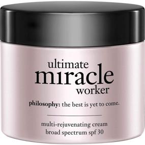 img 4 attached to Philosophy Ultimate Miracle Worker Multi-Rejuvenating Moisturizer SPF 30 with Retinol & Glycolic Acid, 2 oz