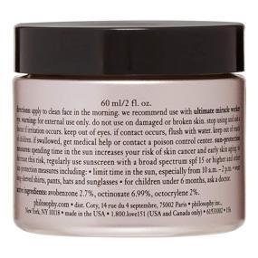 img 3 attached to Philosophy Ultimate Miracle Worker Multi-Rejuvenating Moisturizer SPF 30 with Retinol & Glycolic Acid, 2 oz