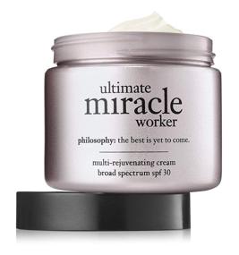 img 2 attached to Philosophy Ultimate Miracle Worker Multi-Rejuvenating Moisturizer SPF 30 with Retinol & Glycolic Acid, 2 oz