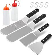 hasteel griddle accessories stainless hamburger logo