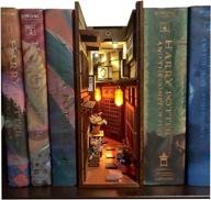 📚 immerse in the charming world of minialley's old town booknook - a quaint bookshelf decor for your alley book nook logo