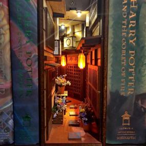 img 3 attached to 📚 Immerse in the Charming World of MINIALLEY's Old Town Booknook - A Quaint Bookshelf Decor for Your Alley Book Nook