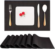 🍽️ washable heatproof placemats: myir jun - practical and stylish dining essentials logo