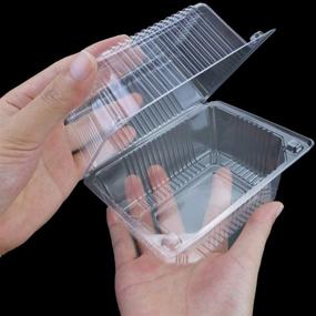 img 2 attached to 🥪 Reusable Sandwich Containers - Twdrer Container for Eco-Friendly Disposable Sandwiches