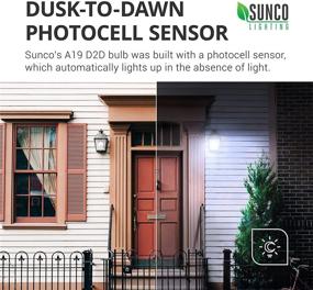 img 3 attached to 💡 Sunco Lighting 5000K Daylight Security Bulb: Bright & Efficient Home Security Lighting Solution