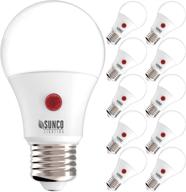 💡 sunco lighting 5000k daylight security bulb: bright & efficient home security lighting solution логотип