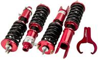 🔧 high-performance adjustable damper coilovers for honda civic/crx 1988-1991 ee ef ec & acura integra 1990-1993 da db - suspension coil spring struts shock absorbers logo