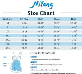 img 1 attached to MiYang Shaping Swimsuit One Piece Swimwear Women's Clothing and Swimsuits & Cover Ups