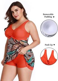 img 3 attached to MiYang Shaping Swimsuit One Piece Swimwear Women's Clothing and Swimsuits & Cover Ups