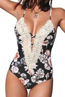 👙 cupshe vintage lace bikini sets: trendy swimwear for stylish women logo