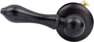 🚽 toilet handle replacement flush lever - ldr global: universal mount for front, side, and angle mounts | oil rubbed bronze finish, ideal for repair and upgrade, compatible with any bath decor logo