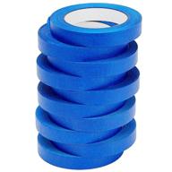 lichamp 10 pack blue painters tape 0.75 inch, bulk blue masking tape, 55 yards x 10 rolls (550 total yards) логотип