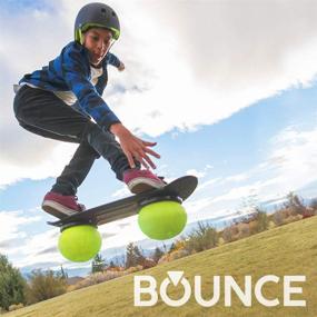 img 1 attached to 🏋️ MORFBOARD Bounce Xtension: Boost Your Exercise and Athletic Training with this Board Sports Extension Kit, Includes 2 Bounce Balls, Deck Sold Separately, in Striking VOLT Black-Chartreuse