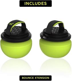 img 3 attached to 🏋️ MORFBOARD Bounce Xtension: Boost Your Exercise and Athletic Training with this Board Sports Extension Kit, Includes 2 Bounce Balls, Deck Sold Separately, in Striking VOLT Black-Chartreuse