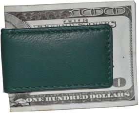 img 4 attached to 🧲 Ultimate Leather Magnetic Money Organizer for Stylish Gentlemen: Black Men's Accessories, Wallets, Card Cases & More