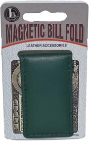 img 2 attached to 🧲 Ultimate Leather Magnetic Money Organizer for Stylish Gentlemen: Black Men's Accessories, Wallets, Card Cases & More