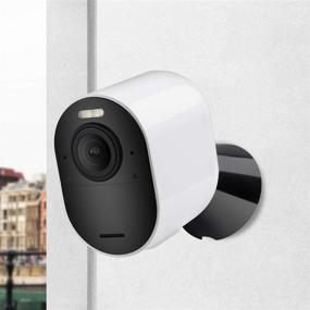 img 1 attached to 🔌 2-Pack Black Indoor/Outdoor Magnetic Wall Mount for Arlo Ultra/Ultra 2 & Arlo Pro 3/Pro 4 - (NOT Compatible with Arlo Essential Spotlight)