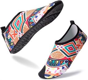 img 2 attached to Barefoot Quick Dry Women's Athletic Water Shoes - Unisex