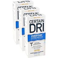 certain dri solid antiperspirant deodorant ounce logo