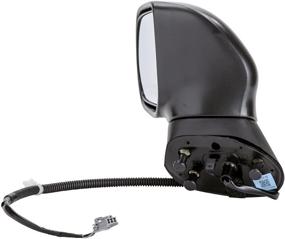 img 1 attached to 🔍 Compatible with Honda Civic Driver Side Power Non-Heated Replacement Mirror - TYC 4720322