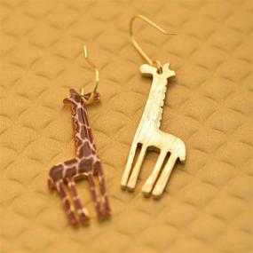 img 1 attached to 🐾 Spinningdaisy Adorable Animal Earrings, Perfect for Animal Lovers