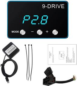 img 4 attached to 🚗 Optimized Throttle Response Controller, Enhanced Drive Throttle Controller, Intelligent Electronic Racing Pedal Accelerator for Alfa Romeo Buick Cadillac Fiat Opel Vauxhall (809)