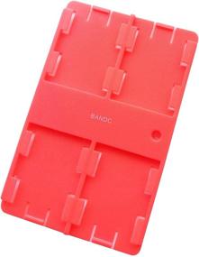 img 4 attached to 🔴 2pcs Red SD/SDHC/SDXC Card Storage Holder Case by Bandc (Memory Card Not Included)