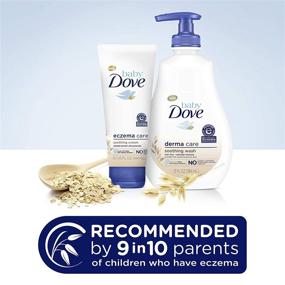 img 3 attached to 👶 Baby Dove Soothing Wash for Gentle Baby Skin Eczema Care | Cleanses Bacteria, Naturally Fragrance and Dye-Free | Paraben and Phthalate-Free | 13 oz